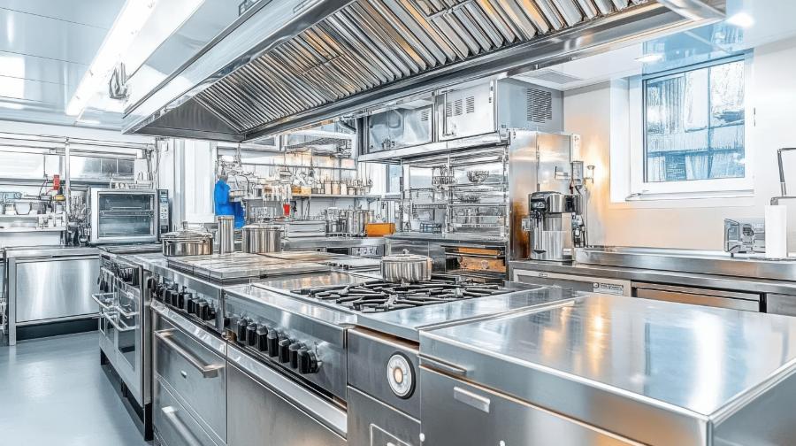 Commercial kitchen fabrication